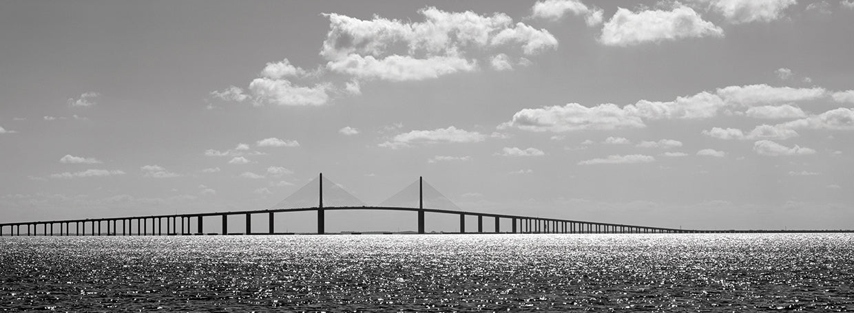 Sunshine Bridge Tampa Bay Lienzo