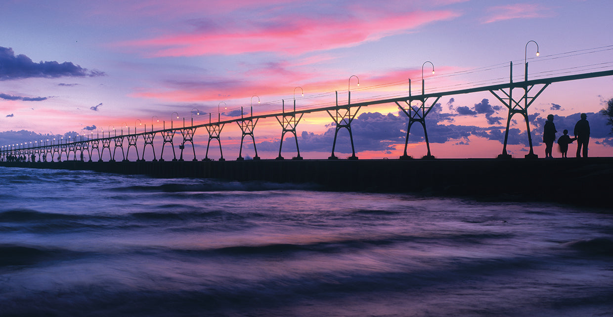 Colorful Michigan Coast
