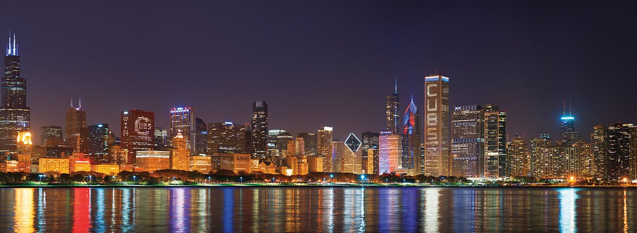 Cachorros del horizonte de Chicago Lienzo