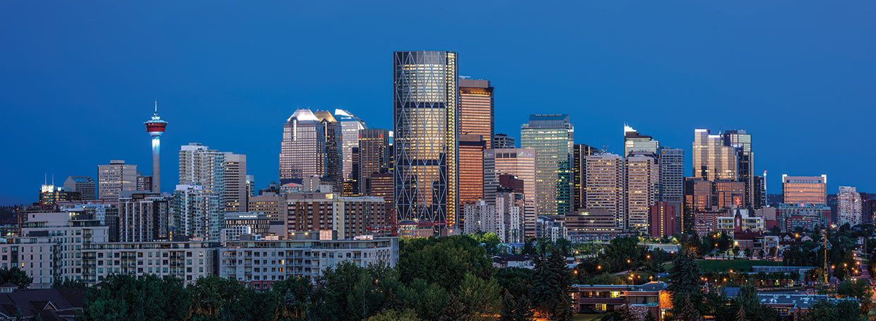 Horizonte de Calgary Alberta Lienzo