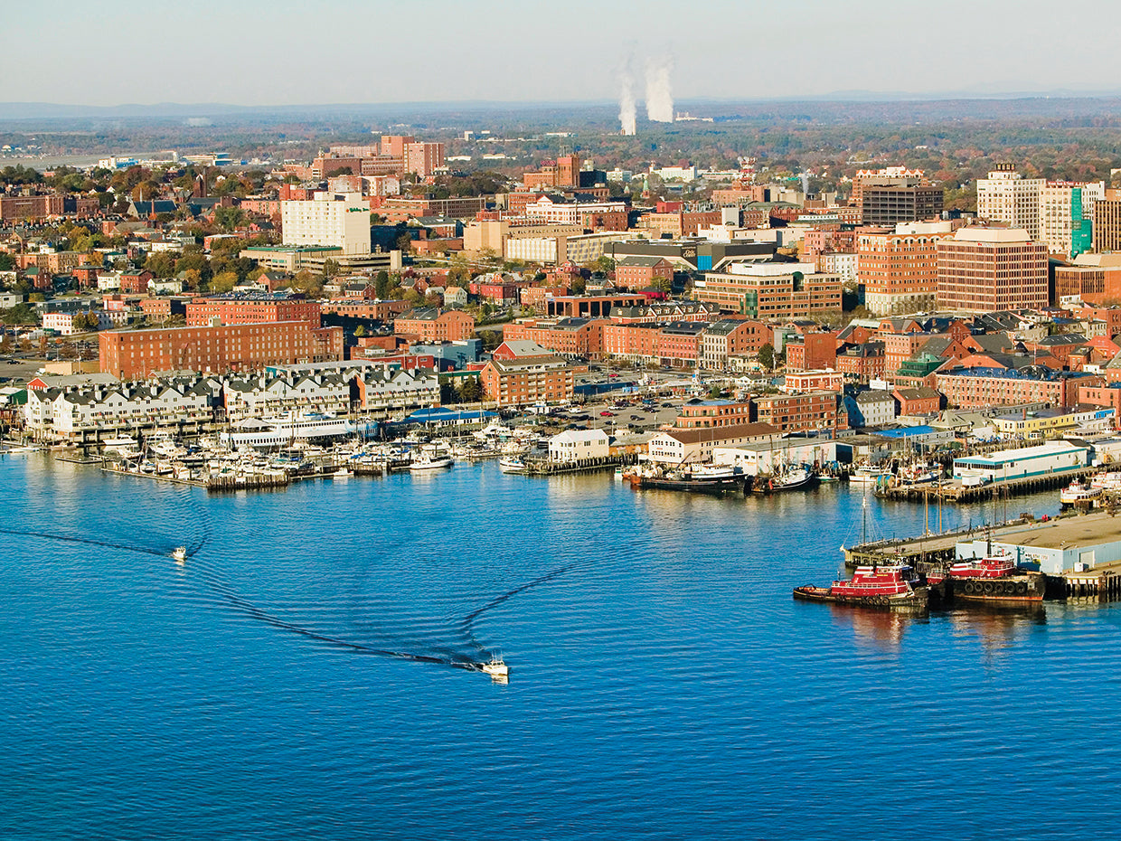 Puerto de Portland Maine Lienzo