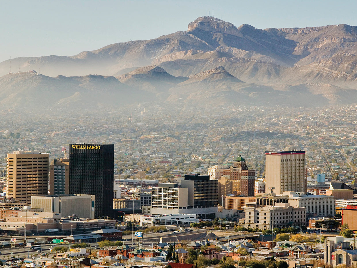 Panorámica de El Paso Lienzo