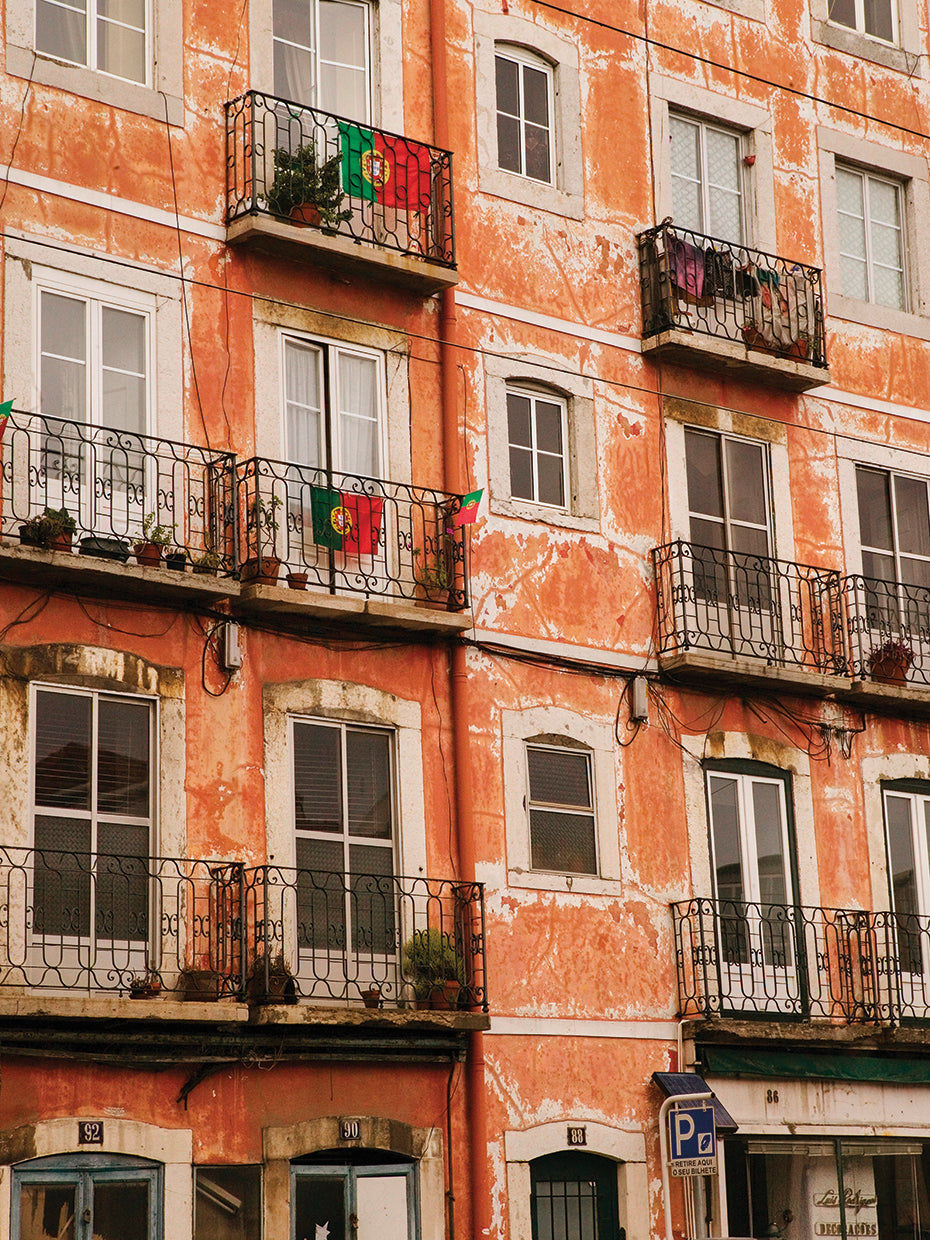 Puntos de referencia de Lisboa Lienzo