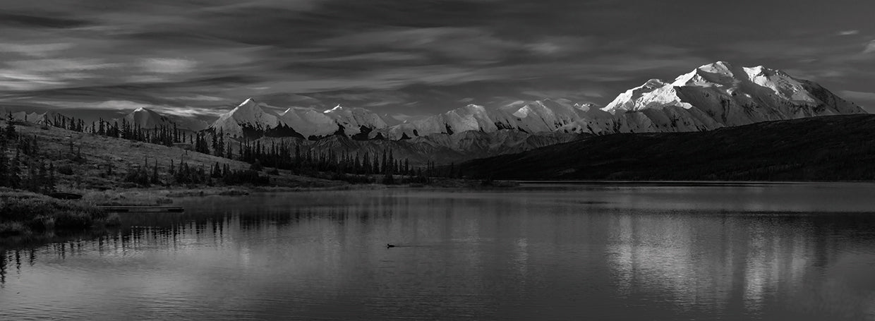 Lago maravilloso Denali Lienzo