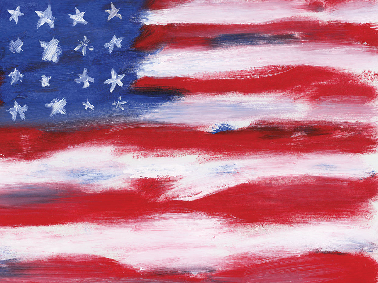 Splashy Stars and Stripes