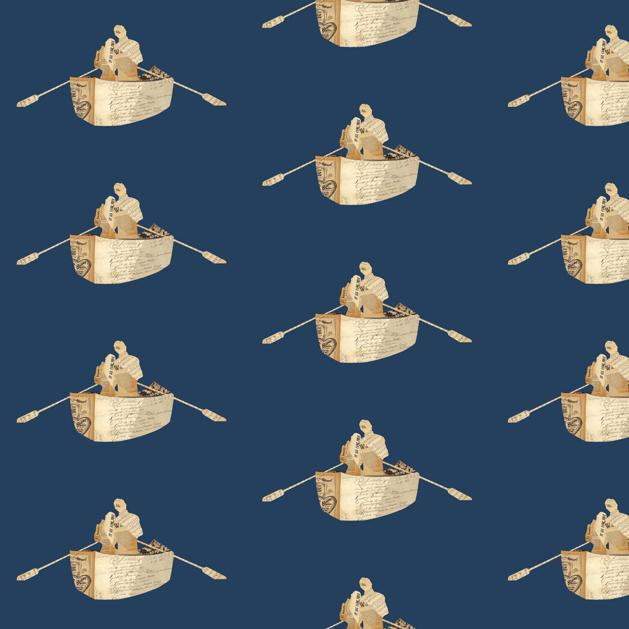 INTO THE BLUE PATTERN I