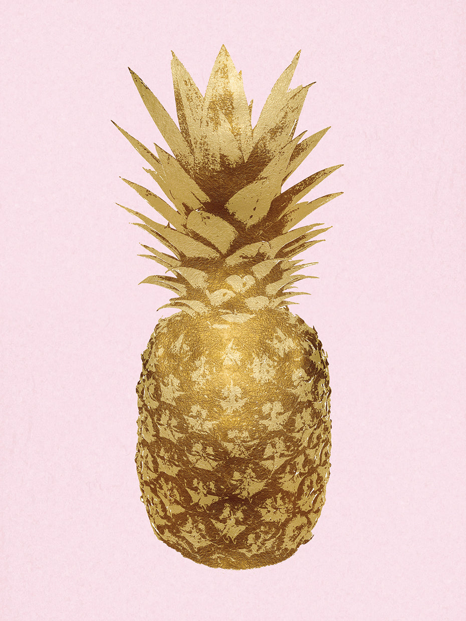 Pineapple Gold on Pink I