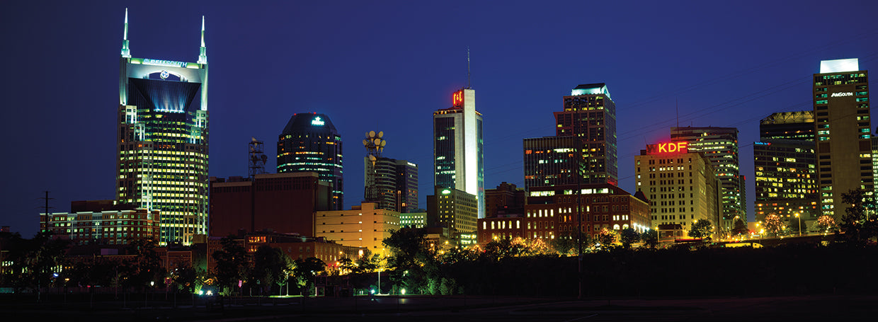 Agradable en la noche Nashville Lienzo