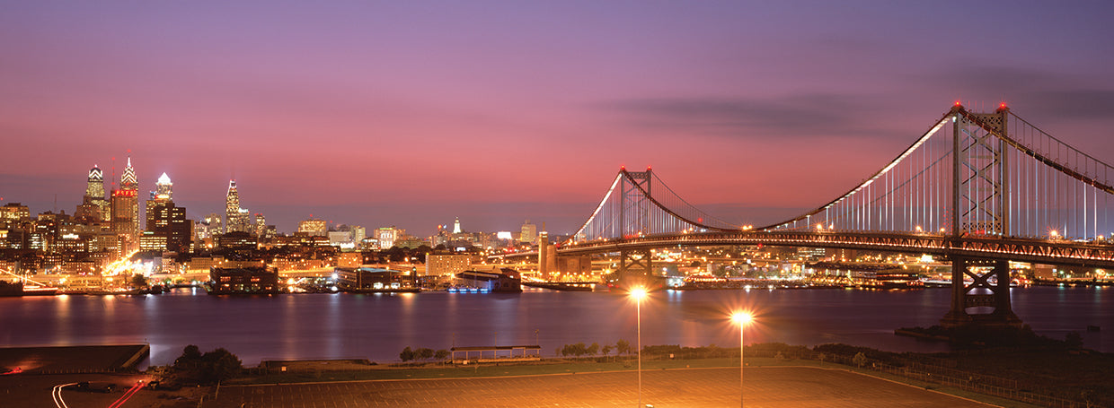 Luces del puente de Filadelfia Lienzo