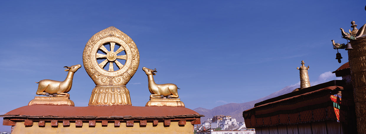 Tibet Temple Wheel