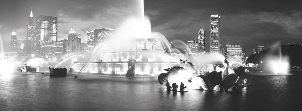 Fuente de lujo Chicago Lienzo