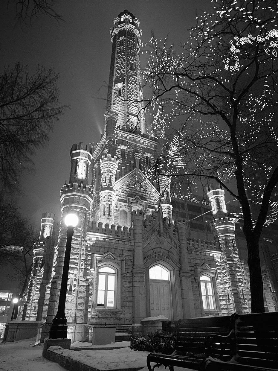 Torre de agua Chicago Lienzo