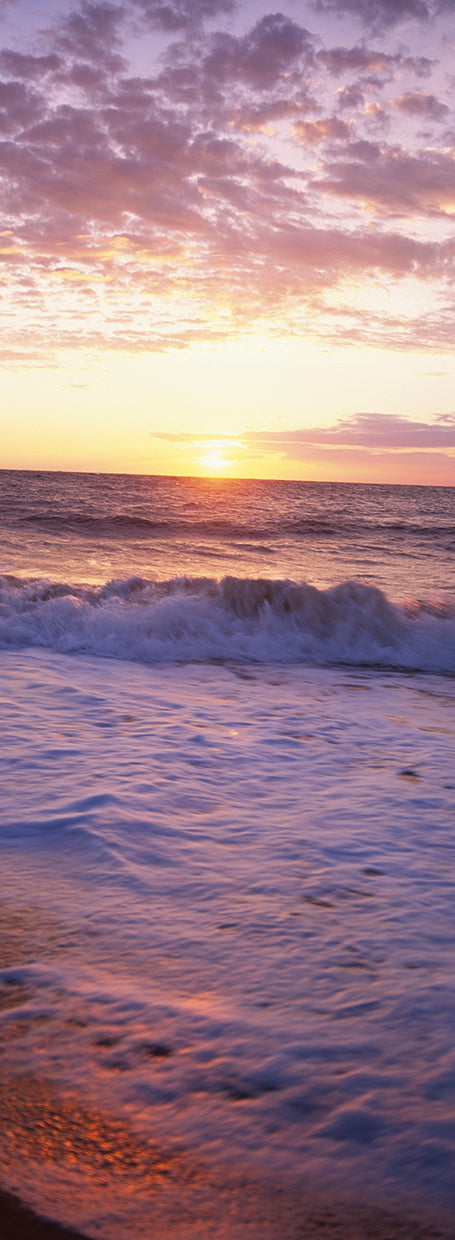 Salpicaduras de mar al amanecer Lienzo