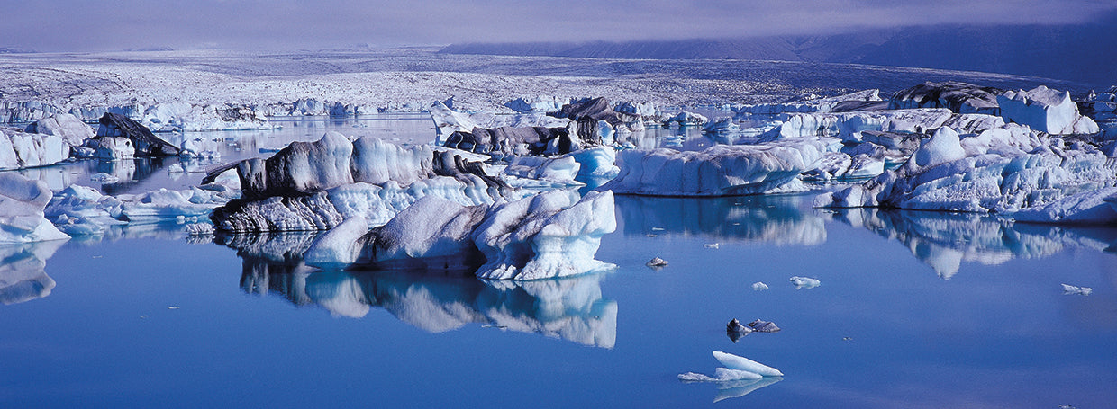 Icy Blues Islandia Lienzo