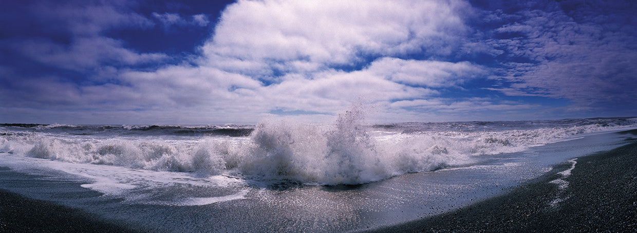 Iceland Beach Waves
