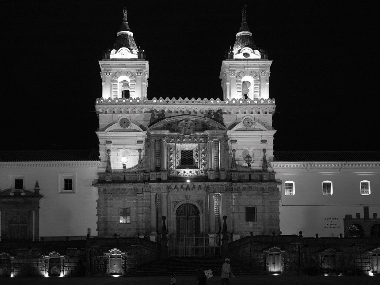 Plaza de san francisco Lienzo
