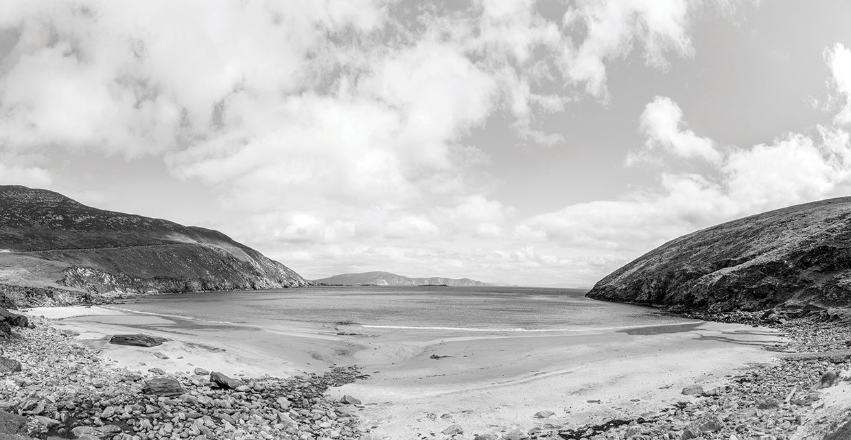 Playa irlandesa de Sandy Bay Lienzo
