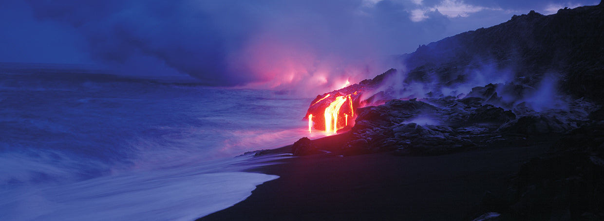 Lava del volcán de Hawaii Lienzo