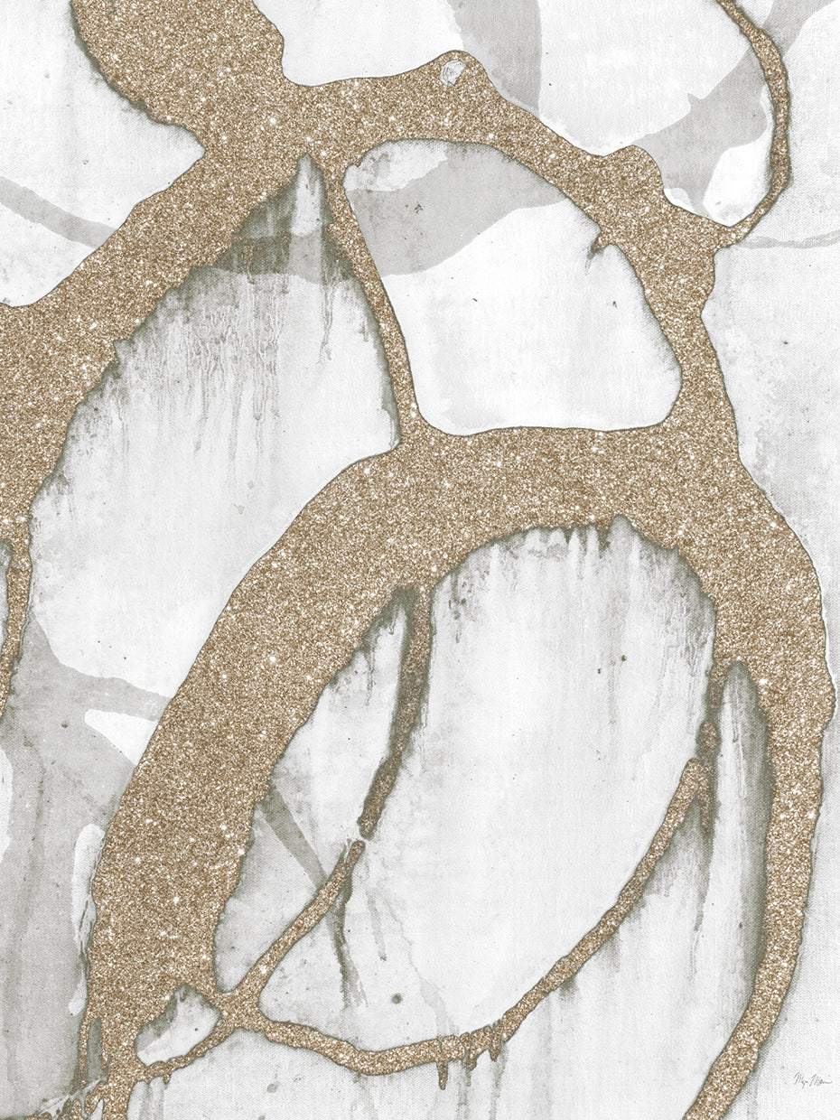 Gold Sparkle Strokes II