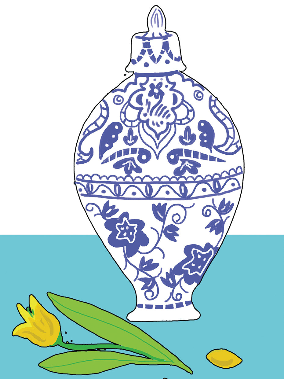 Blue Vase II