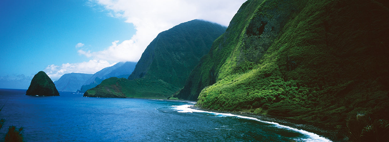 Acantilados del mar de Molokai Lienzo