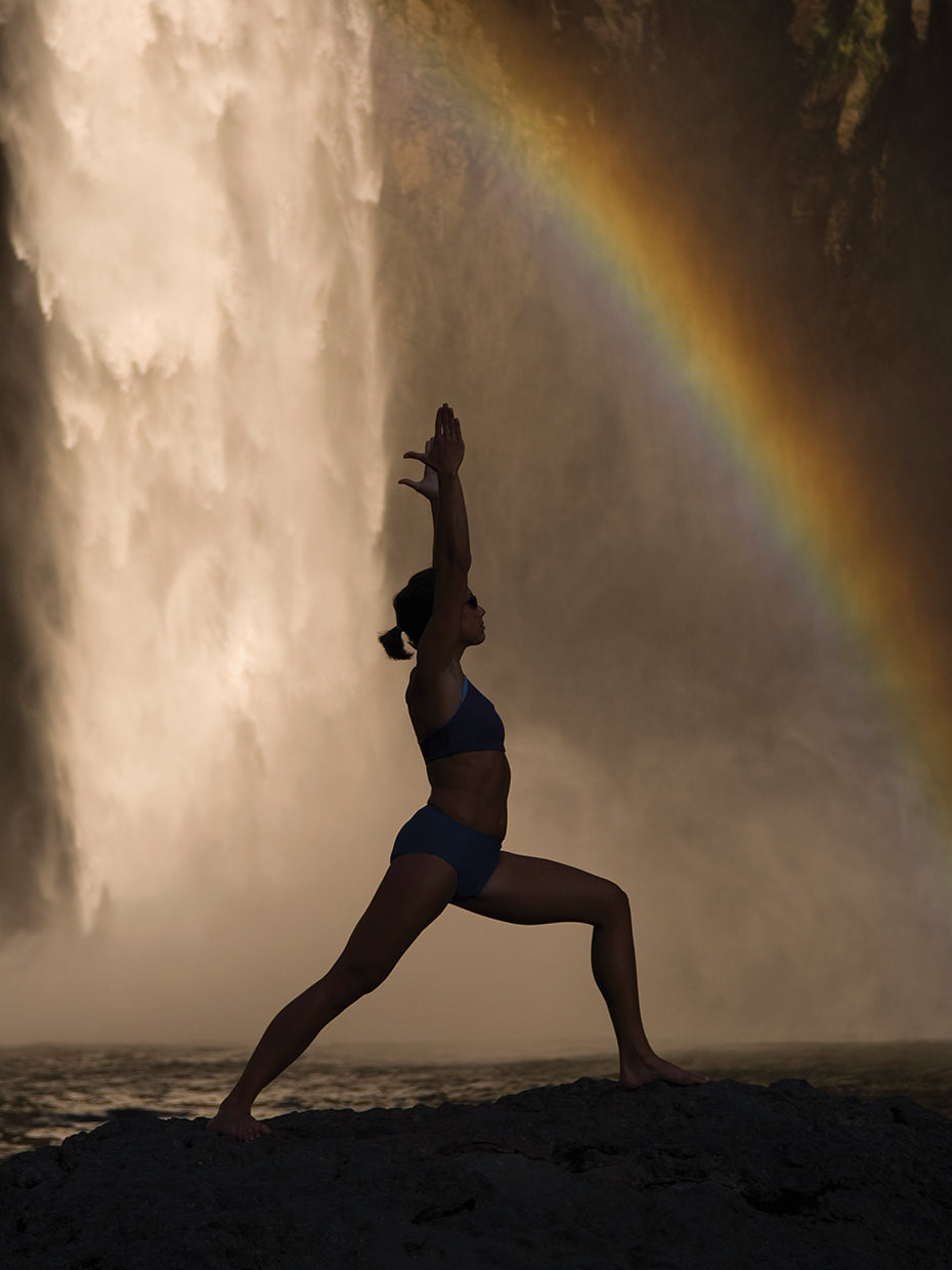 Rainbow Yoga Falls