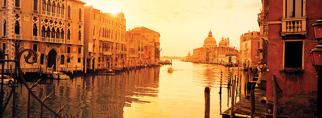 Sueños dorados de Venecia Lienzo