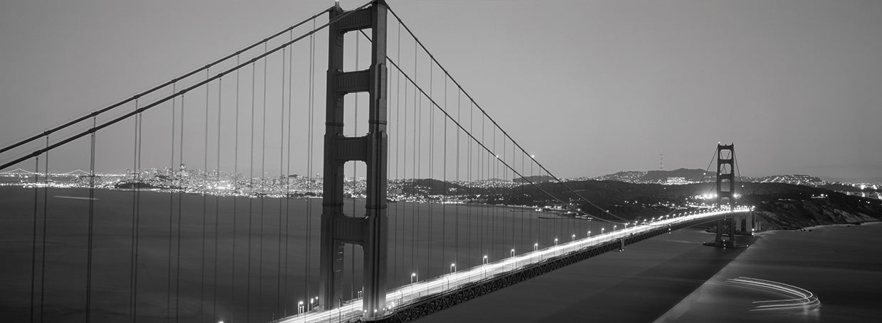 Alambres altos Golden Gate Lienzo