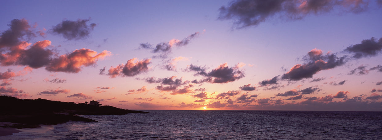 Atardecer de ensueño en la isla Lienzo