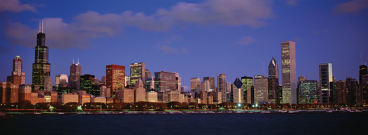 Horizonte de la ciudad de Chi Lienzo