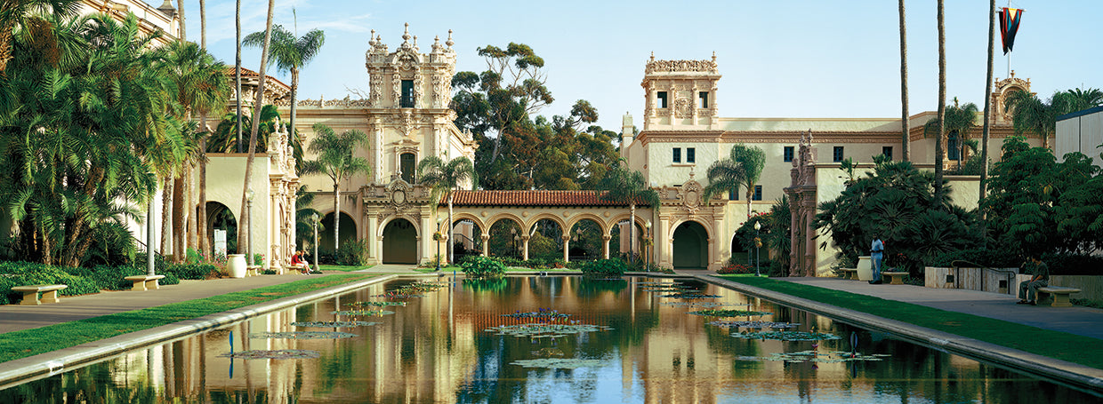Parque Balboa Reflejando Lienzo