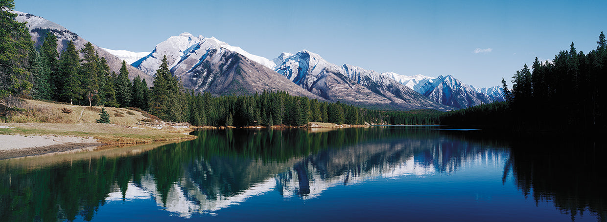 Johnson lago alberta Lienzo