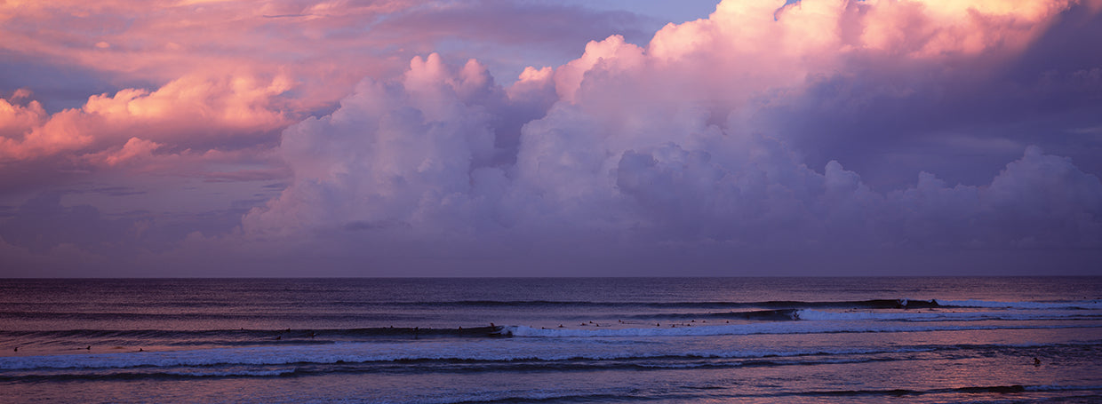 Nubes de mar de Gold Coast Lienzo