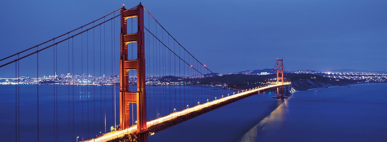 Iluminando Golden Gate Lienzo