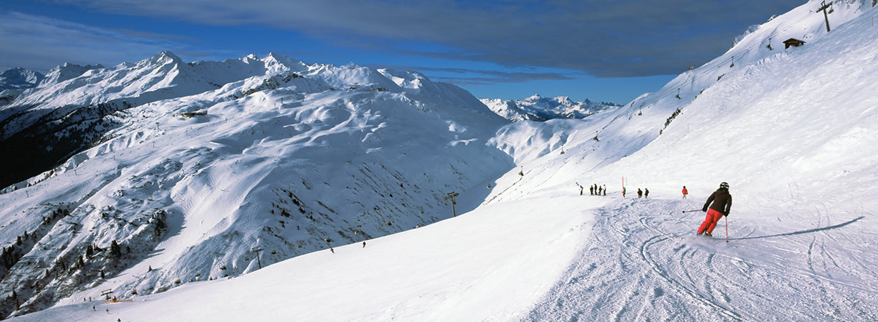 Pista de esquí austriaca Lienzo