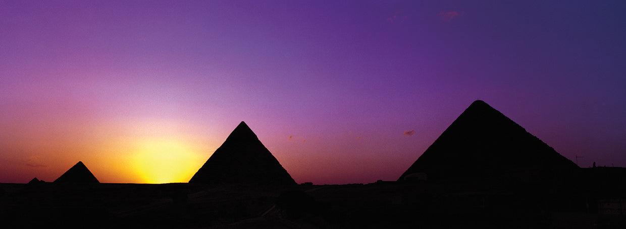 Pyramid in Purples