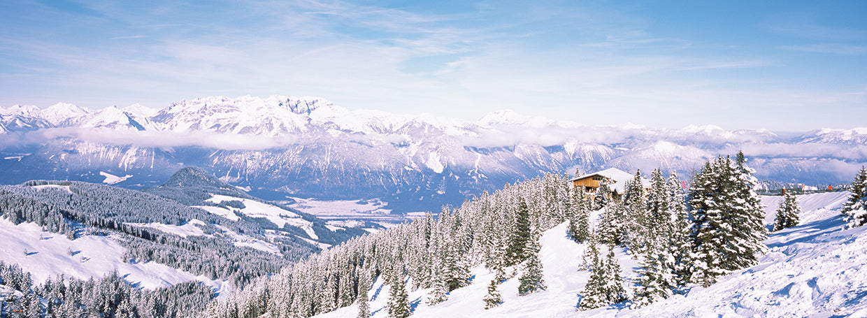 Vacaciones de invierno en Austria Lienzo