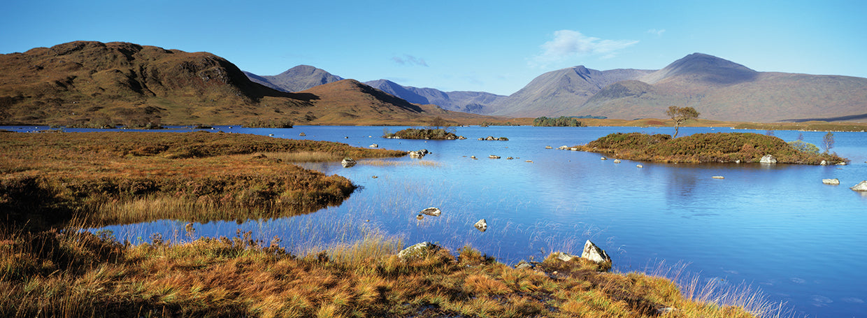 Lago escocés Highands Lienzo