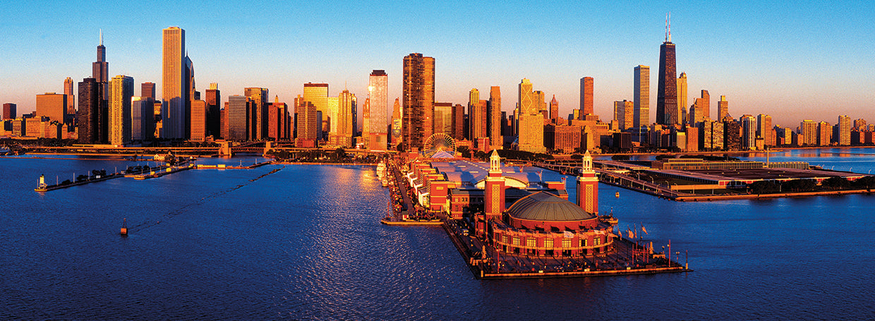 Navy Pier Sunrise Chicago
