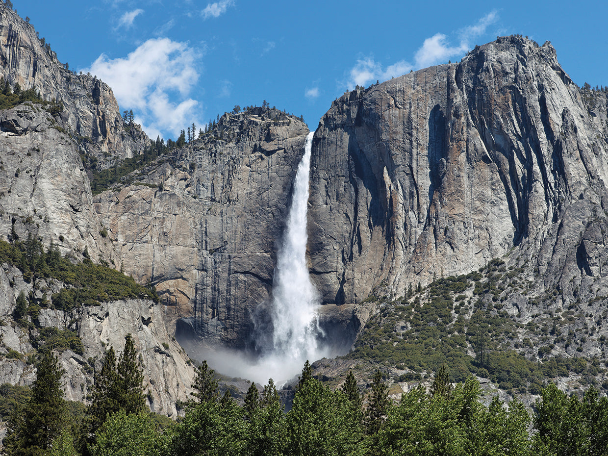 Agua corriendo Yosemite Lienzo