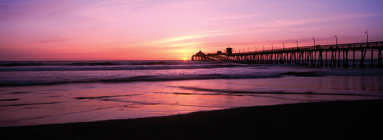 Pacific Ocean Purple Pier