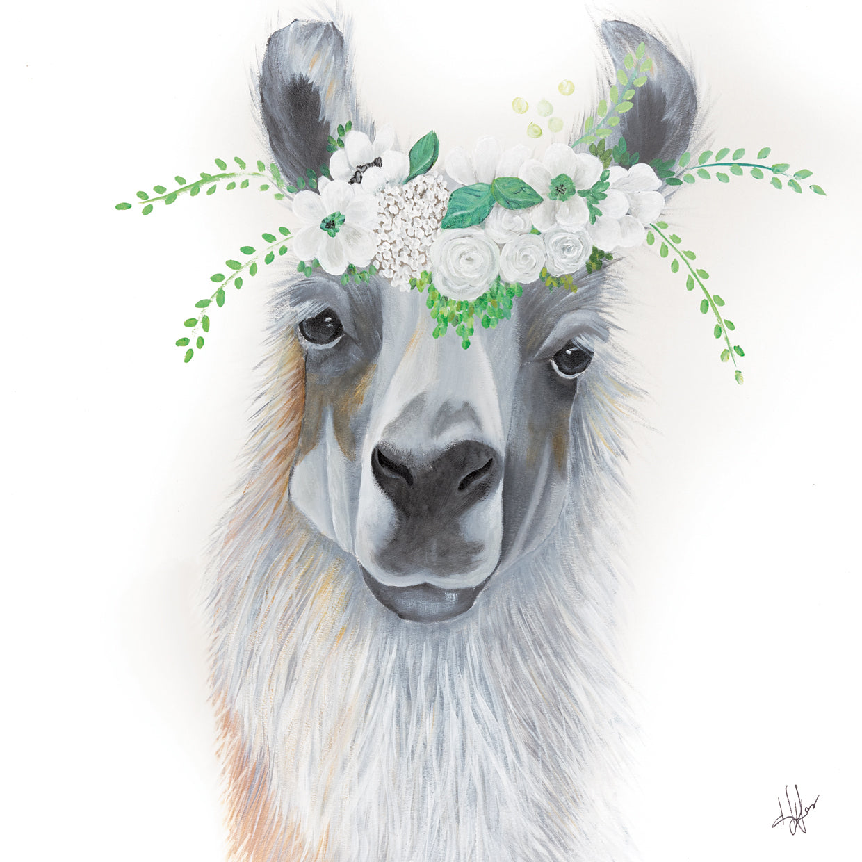 Floral Llama