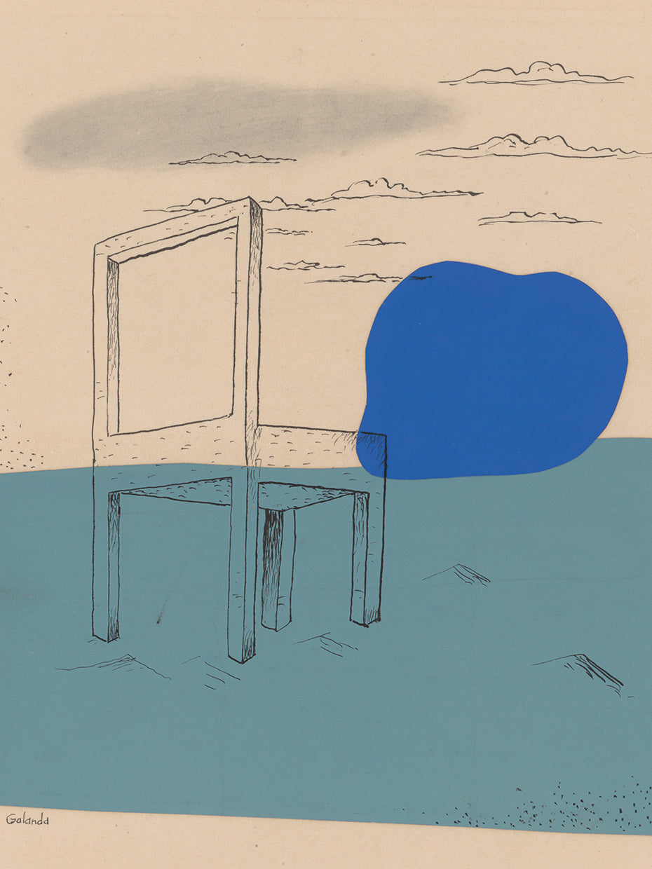 Landscape with a chair (1929-1930)