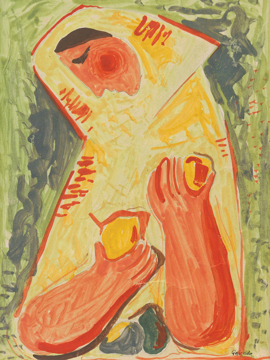 Woman with fruits (1937–1938)