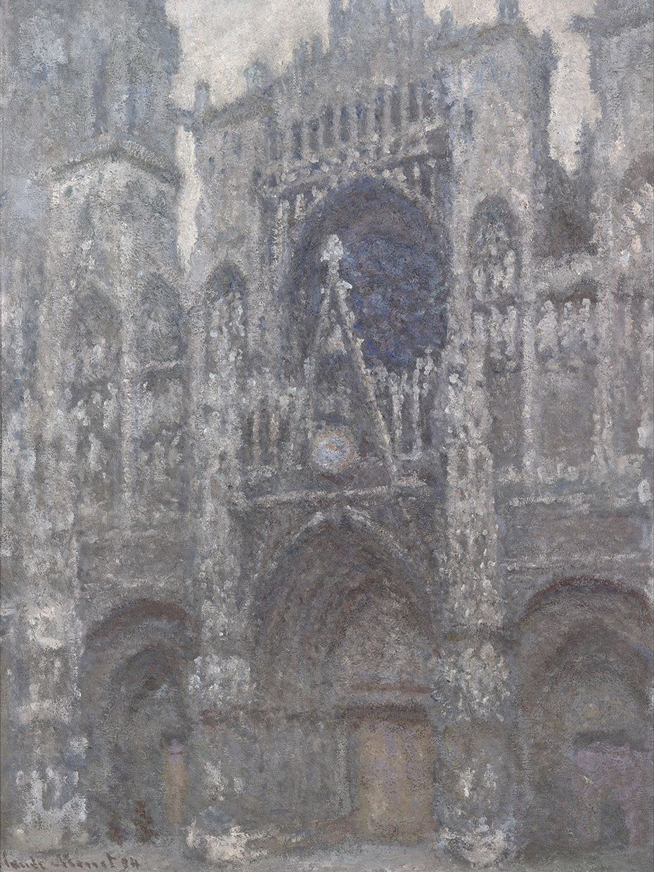 The Cathedral in Rouen. The portal, Grey Weather (1892)