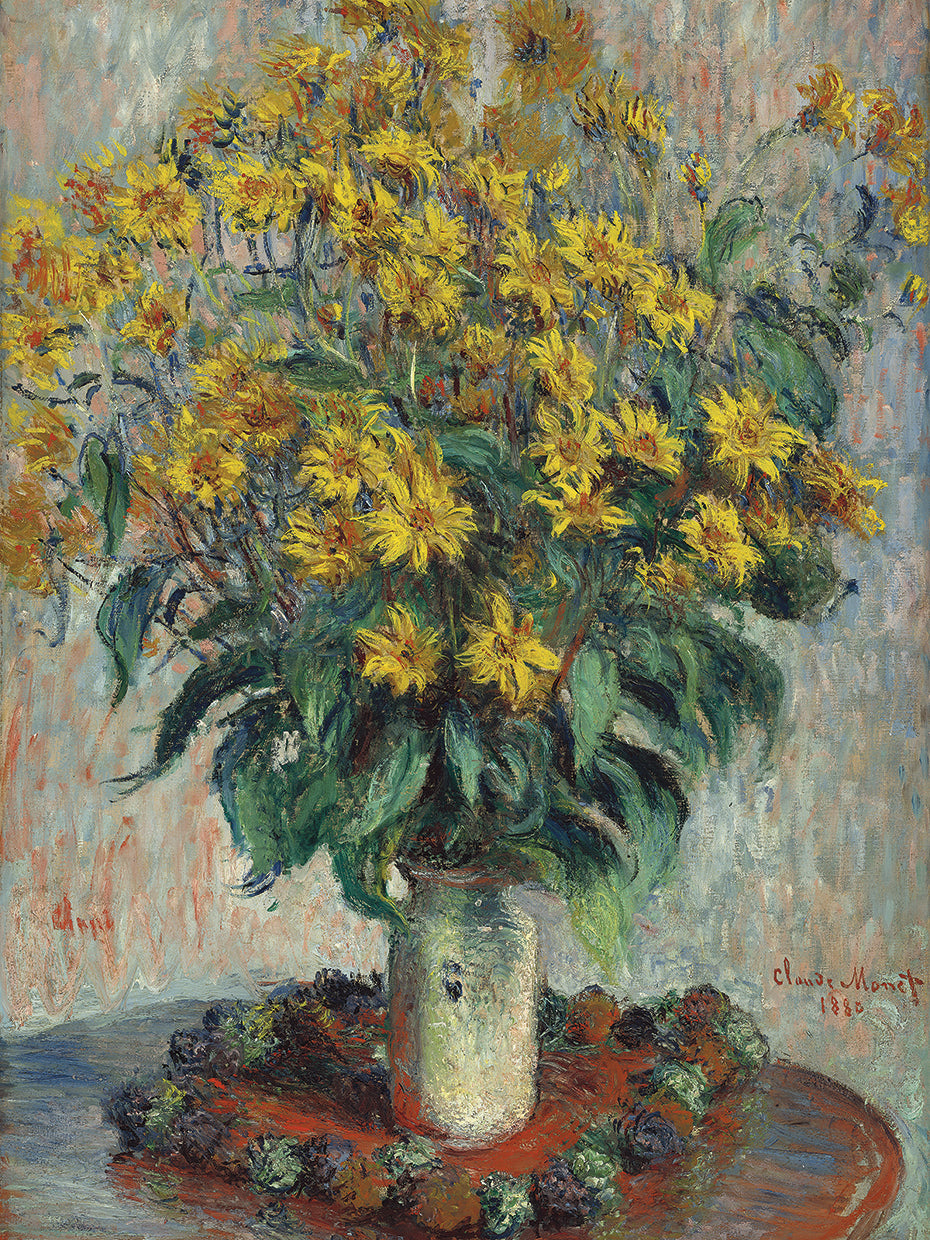 Jerusalem Artichoke Flowers (1880)
