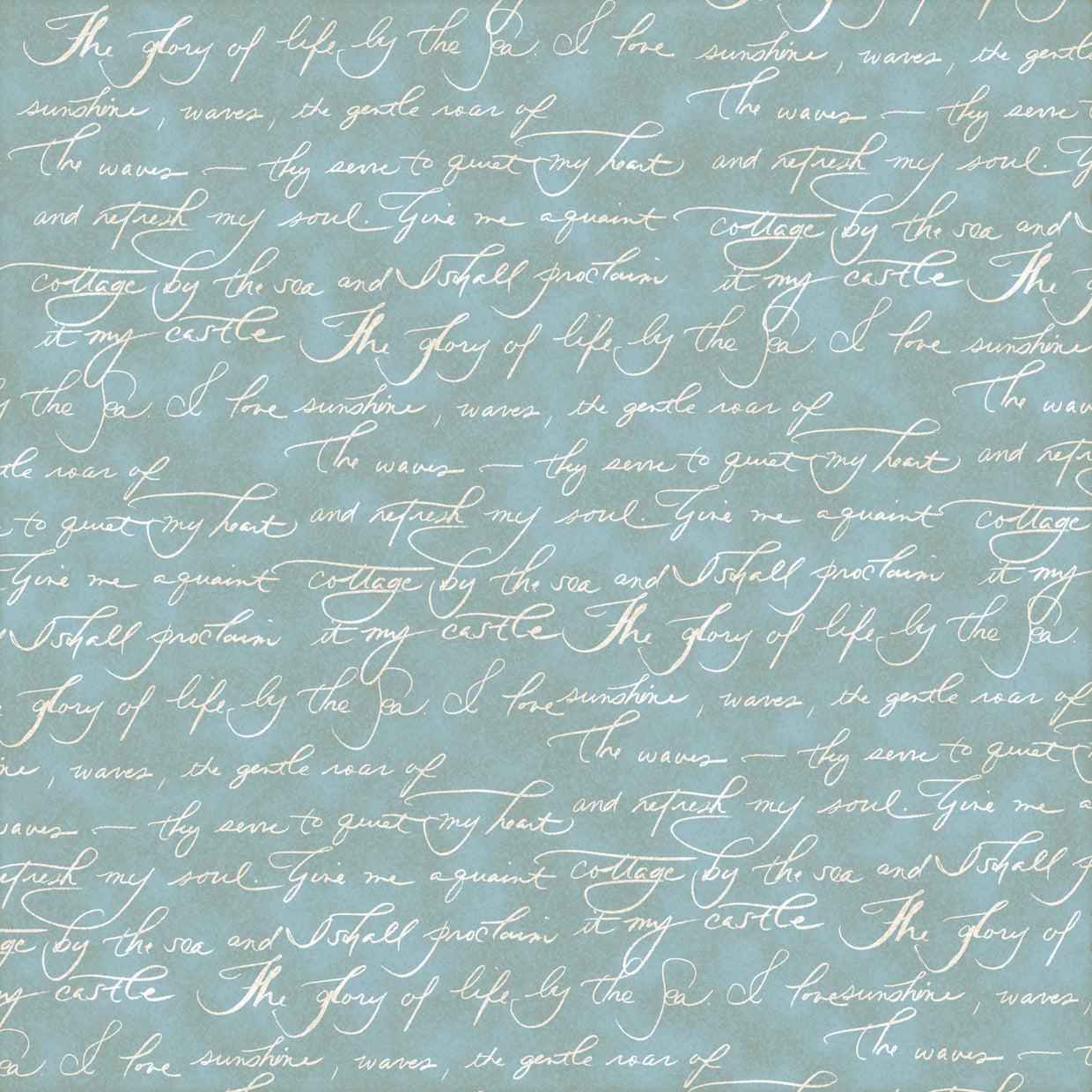 Serene Shores - Pattern 1