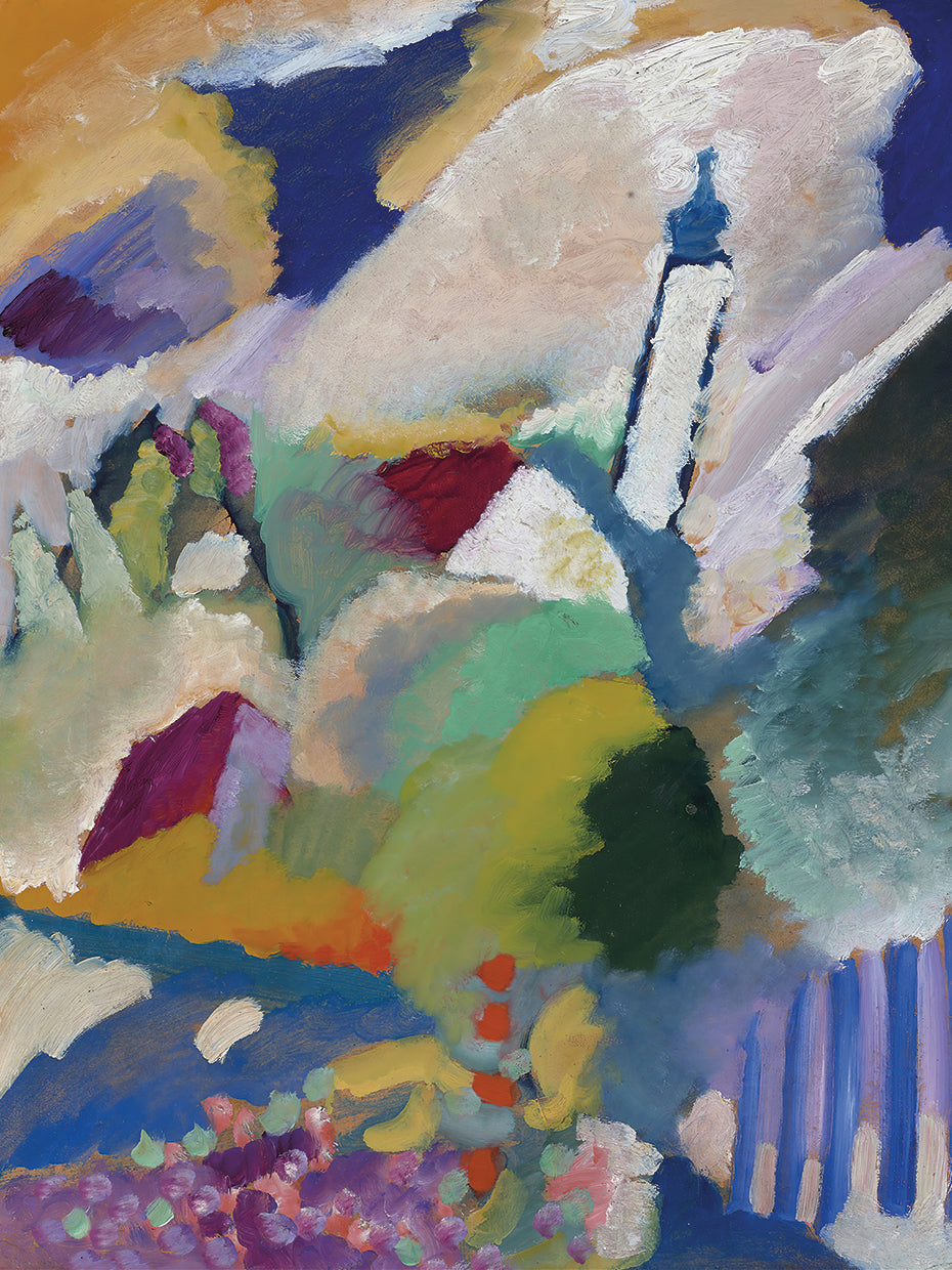 Murnau with church I (1910)