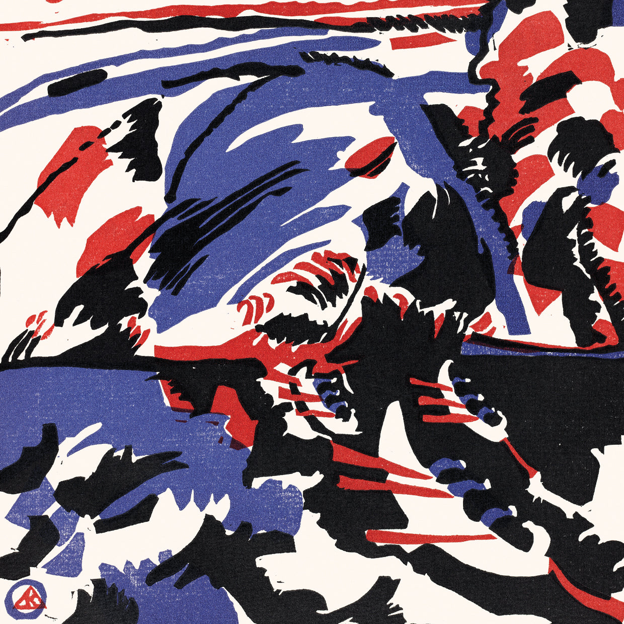 Two Women in a Moonlit Landscape (1909–1911)