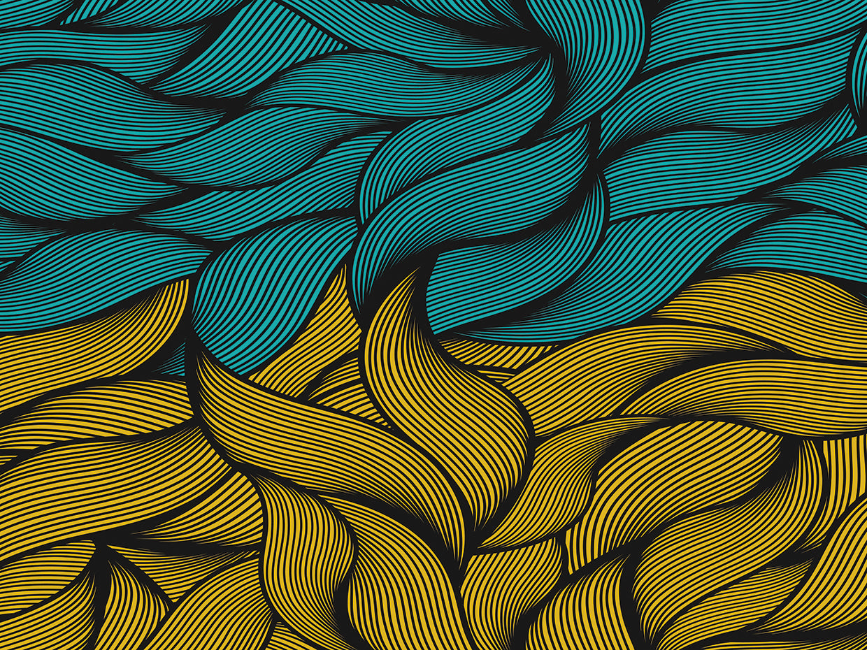 Ukraine flag pattern